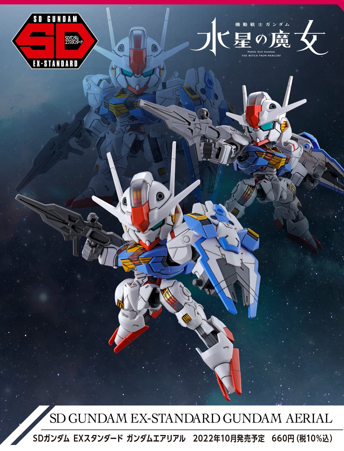SD Gundam Cross Silhouette Aerial — Witch from Mercury Kit Review